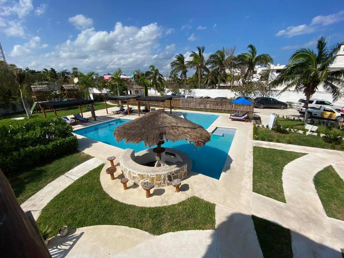 Hotel & Beach Club Ojo De Agua Puerto Morelos Dış mekan fotoğraf