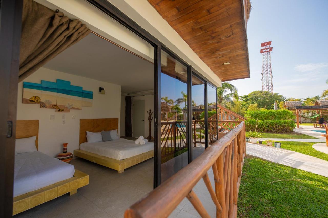 Hotel & Beach Club Ojo De Agua Puerto Morelos Dış mekan fotoğraf