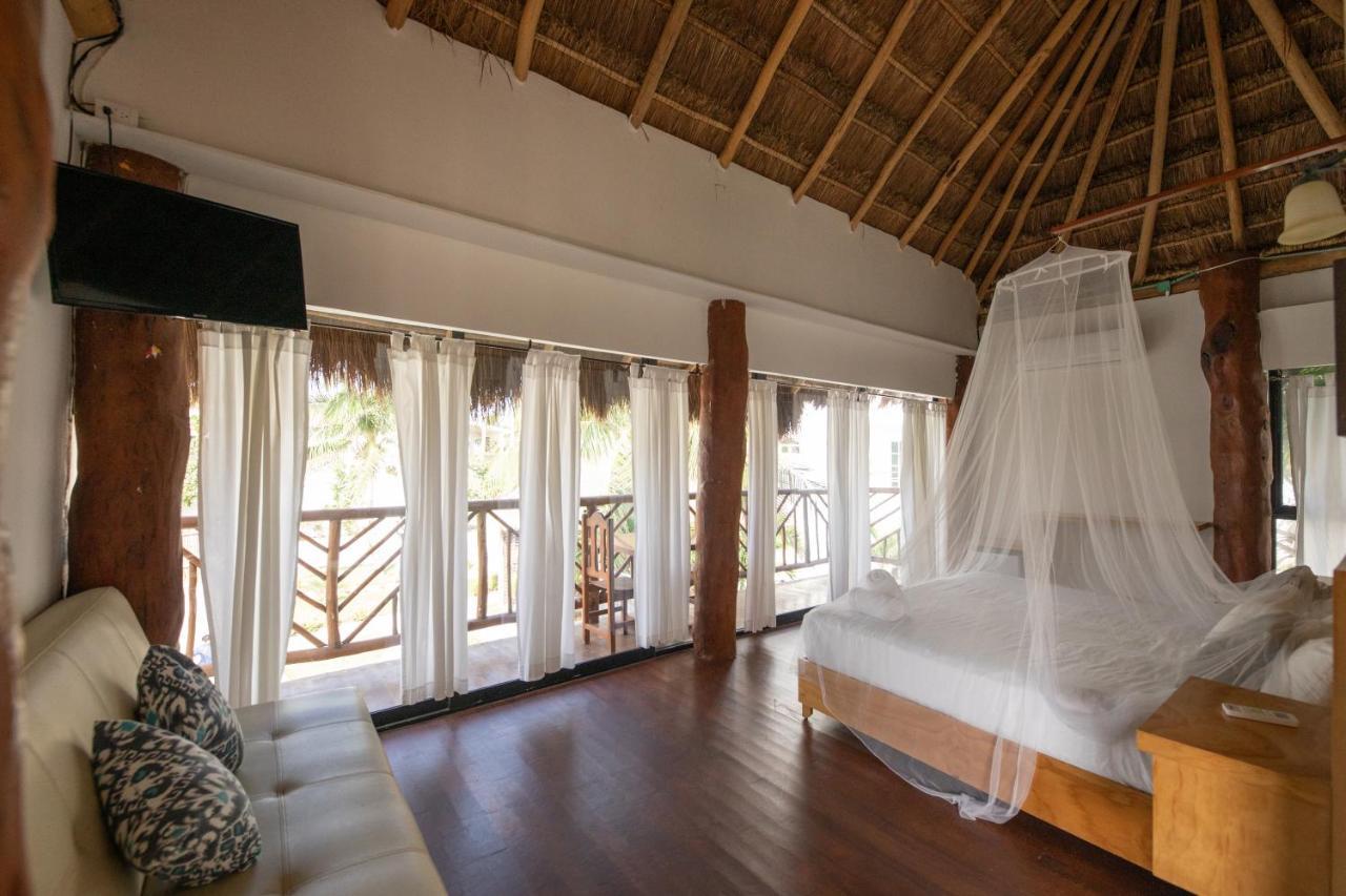 Hotel & Beach Club Ojo De Agua Puerto Morelos Dış mekan fotoğraf