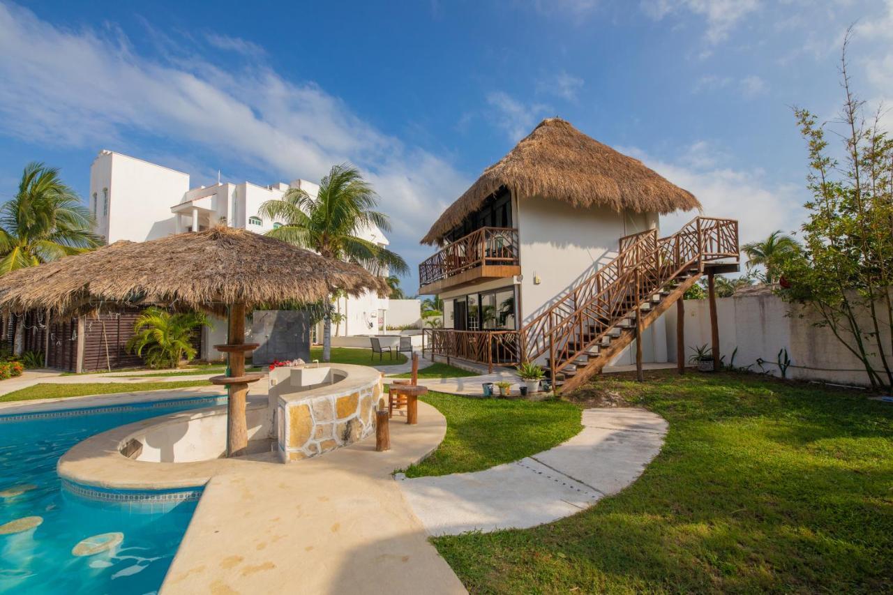Hotel & Beach Club Ojo De Agua Puerto Morelos Dış mekan fotoğraf